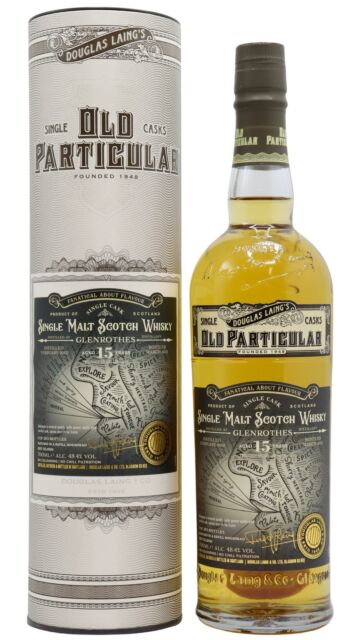 Glenrothes - Old Particular "Fanatical About Flavour" Single Cask #15583 2007 15 year old Whisky