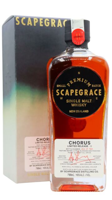 Scapegrace - Release II: Chorus - New Zealand Single Malt 3 year old Whisky
