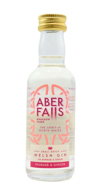 Aber Falls - Rhubarb & Ginger Gin Miniature