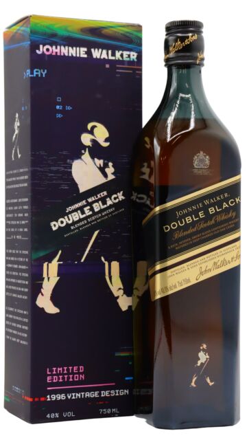 Johnnie Walker - Double Black 1996 Vintage Design Blended Scotch Whisky