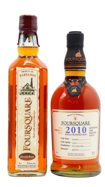 Foursquare - Exceptional Cask Selection Mark XXI 2010 & Spiced Rum Bundle