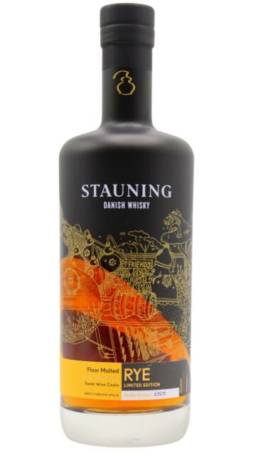 Stauning - Sweet Wine Cask Floor Malted Danish Rye Whisky