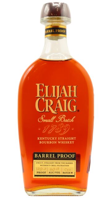 Elijah Craig - Barrel Proof Batch C921 Kentucky Straight Bourbon 12 year old Whiskey