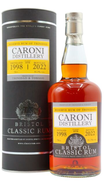 Caroni (Silent) - Bristol Classic Rums - Trinidadian 1998 24 year old Rum