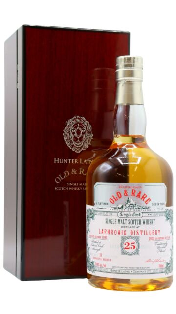 Laphroaig - Hunter Laing's Old & Rare Single Cask Single Malt Scotch 1997 25 year old Whisky