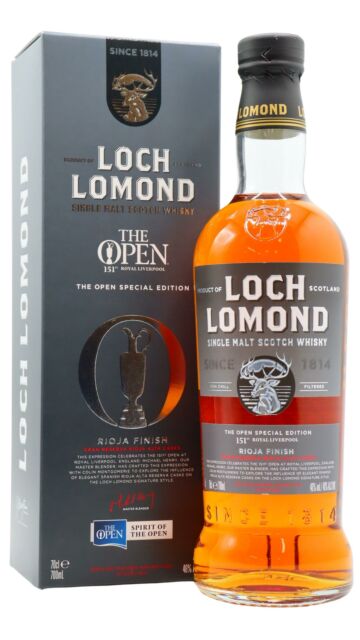 Loch Lomond - The Open 2023 - 151st Royal Liverpool Special Edition Single Malt Scotch Whisky