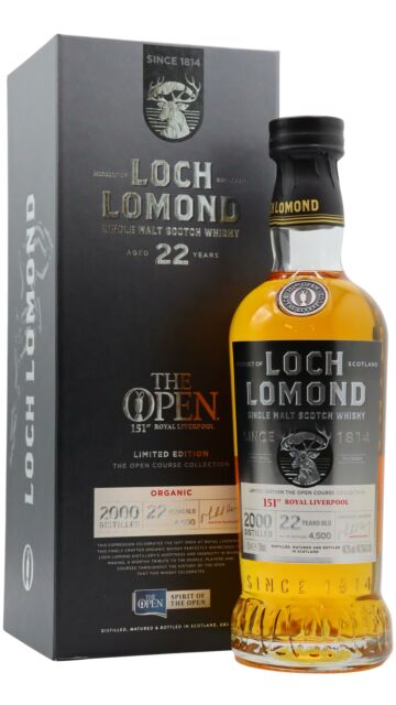 Loch Lomond - The Open Course Collection 2023 - 151st Royal Liverpool Single Malt Scotch 2000 22 year old Whisky