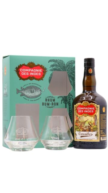 Compagnie Des Indes - Caraibes Rum Glass Pack