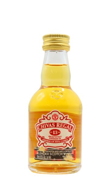 Chivas Regal - Manchester United Special Edition Blended Scotch 13 year old Whisky Miniature
