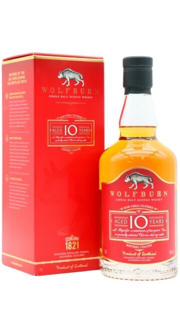 Wolfburn - Oloroso Sherry Cask Highland Single Malt Scotch 10 year old Whisky