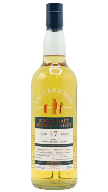 Ardmore - Tri Carragh Release No. 2 Single Cask Scotch 2006 17 year old Whisky