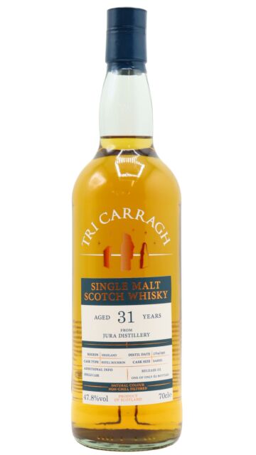 Jura - Tri Carragh Release No. 2 Single Cask Scotch 1992 31 year old Whisky