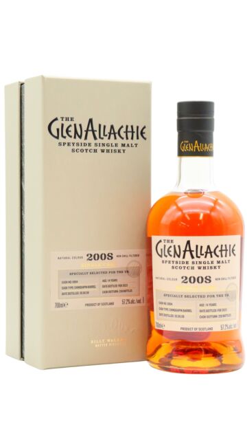 GlenAllachie - Single Chinquapin Cask #6894 2008 14 year old Whisky