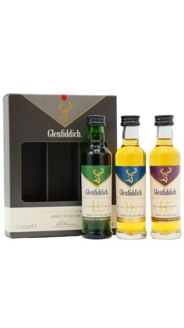 Glenfiddich - Single Malt Scotch Whisky Miniature Gift Pack