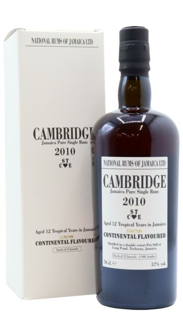 Long Pond - Cambridge 2010 12 year old Rum