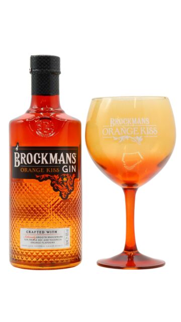 Brockmans - Orange Kiss Gin (Includes Copa Glass)