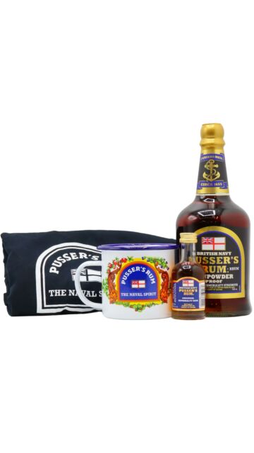 Pusser's - Gunpowder Rum (Includes T-Shirt, Metal Mug & Miniature)