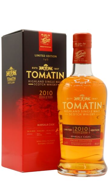 Tomatin - The Italian Collection - Marsala Cask Highland Single Malt Scotch 12 year old Whisky