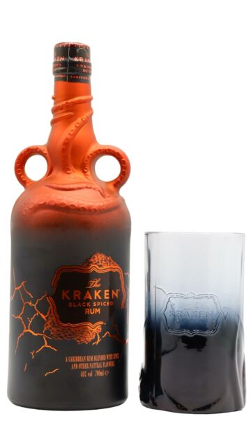 Kraken - 2022 Limited Edition Unknown Deep - Copper Scar Rum (Unboxed) (Includes Branded Glass)