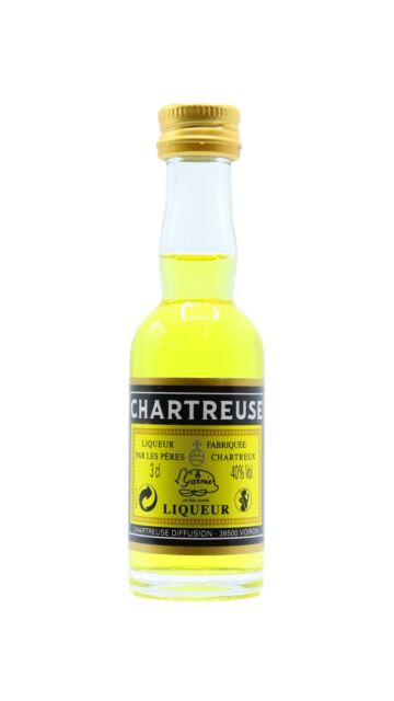 Chartreuse - Yellow Herbal Liqueur Miniature