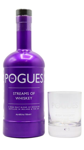 The Pogues - Streams Of Whiskey (Includes Branded Glass)