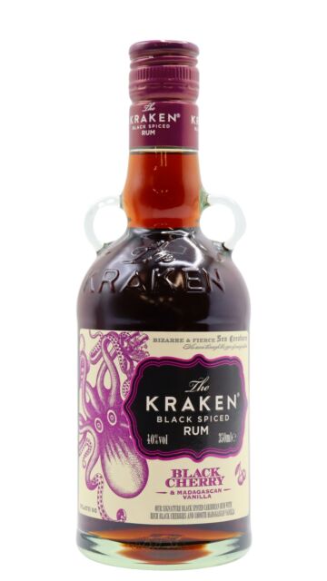Kraken - Black Cherry & Madagascan Vanilla Black Spiced Rum (35cl)