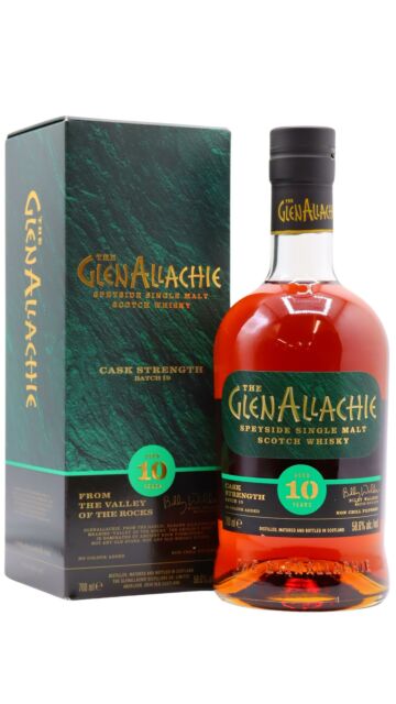 GlenAllachie - Cask Strength Batch #8 Single Malt Scotch 10 year