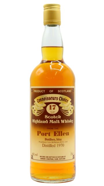 Port Ellen (silent) - Connoisseurs Choice Single Malt Scotch 1970 17 year old Whisky