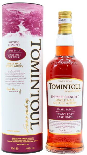 Tomintoul - Small Batch Tawny Port Cask Finish Speyside Single Malt Scotch Whisky