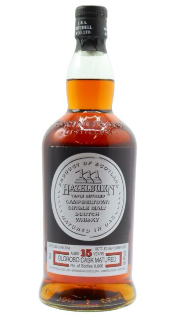 Hazelburn - Sherry Wood 2023 Edition Single Malt Scotch 2008 15 year old Whisky