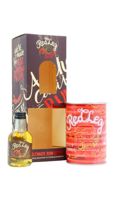 RedLeg - Spiced Rum Miniature & Tin Cup Gift Pack