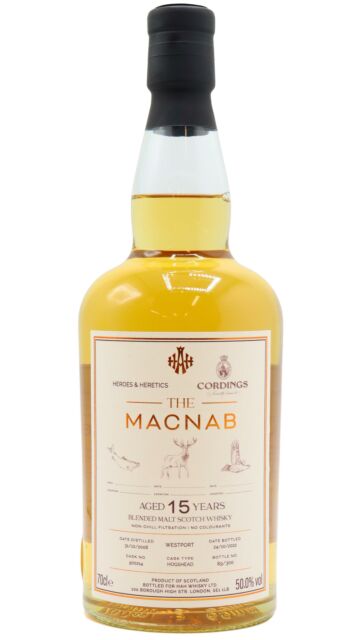 Westport - The Macnab - Cordings 2006 15 year old Whisky