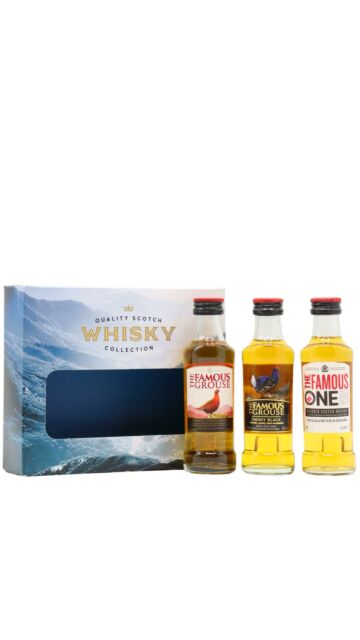 Famous Grouse - Blended Scotch Whisky Miniature Gift Pack