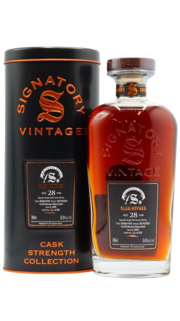 Glenrothes - Signatory Vintage Symington’s Choice Single Cask #6981 1995 28 year old Whisky