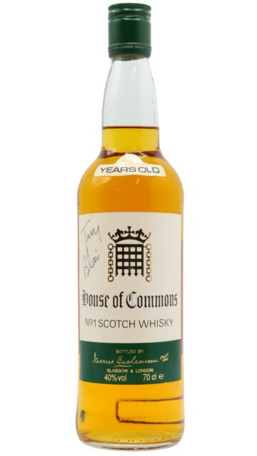 House of Commons - Signed By Tony Blair Blended Scotch 12 year old Whisky