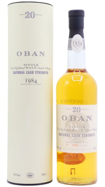 Oban - Highland Single Malt Scotch 1984 20 year old Whisky