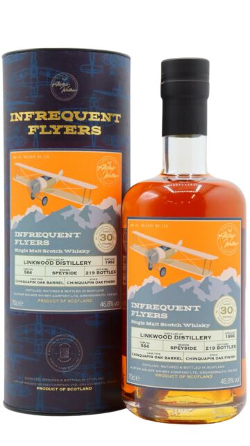 Linkwood - Infrequent Flyers Single Cask #564 1992 30 year old Whisky