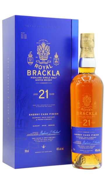 Royal Brackla - Highland Single Malt Scotch 21 year old Whisky