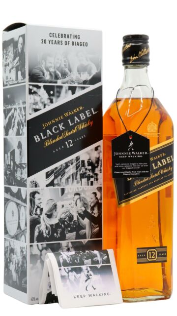 Johnnie Walker - Black Label Celebrating 20 Years Of Diageo Blended Scotch Whisky