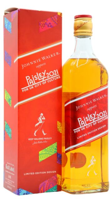 Johnnie Walker - Red Label Paisley 2021 City Of Culture Blended Scotch Whisky