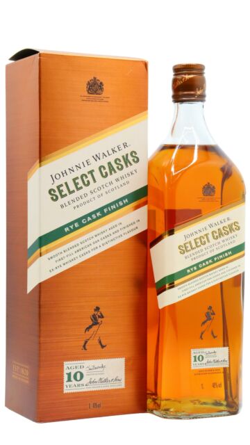Johnnie Walker - Select Casks - Rye Cask Finish Blended Scotch 10 year old Whisky