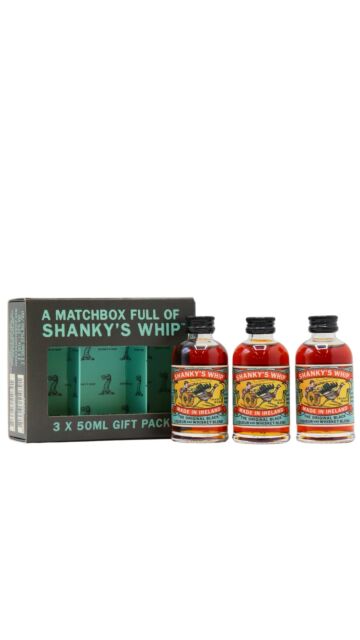 Shanky's Whip - Black Irish Whiskey Liqueur Miniature Gift Pack
