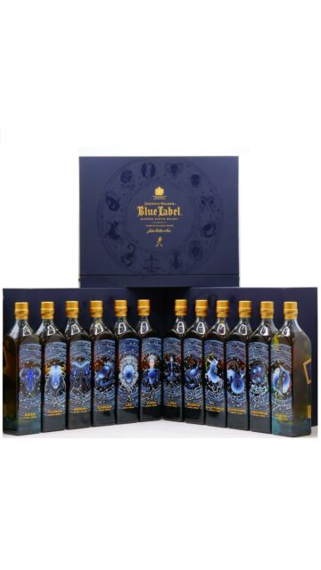Johnnie Walker - Blue Label Zodiac Collection Blended Scotch Whisky (12 x 20cl)