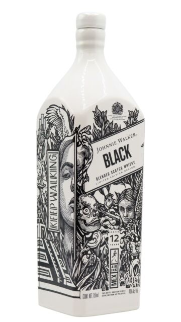 Johnnie Walker - Black Label Air-Ink Mexico Edition Blended Scotch 12 year old Whisky