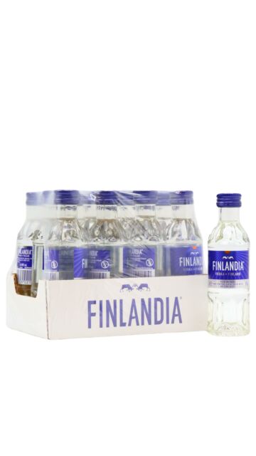 Finlandia - Original Vodka Miniatures (12 x 5cl)