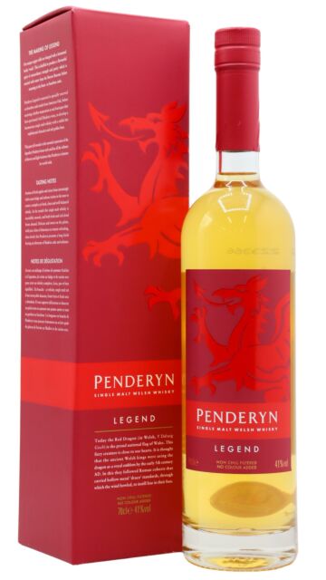 Penderyn - Legend Single Malt Welsh Whisky (Old Bottling)