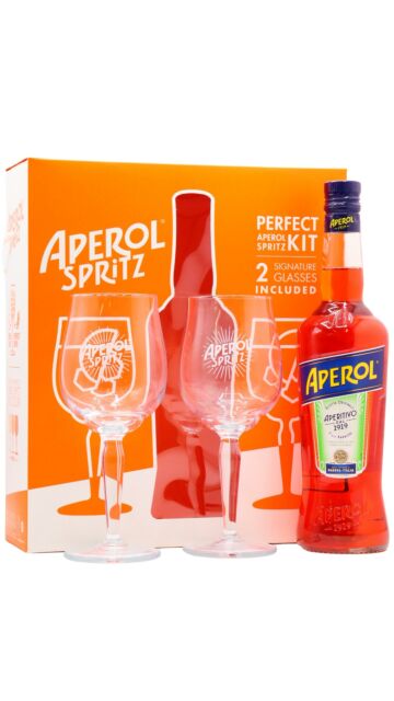 Aperol - Spritz Liqueur Glass Pack
