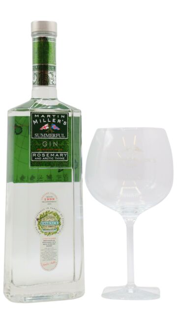 Martin Miller's - Summerful Gin (Includes Copa Glass)