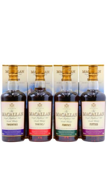 The Macallan - Travel Series Complete Collection Whisky (4 x 50cl)