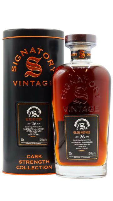 Glenrothes - Signatory Vintage Symington’s Choice Single Cask #9812 1997 26 year old Whisky
